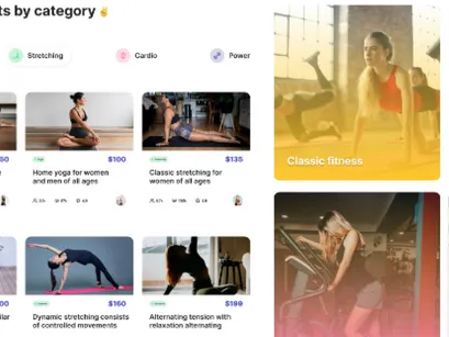 WebSite Template Skyfit For Figma And Photoshop