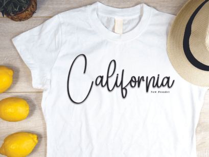 Background Signature Font