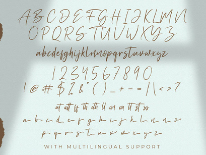 Agatony - Handwritten Font
