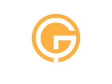 initials G logo icon Vector  design template