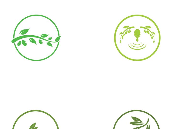 Olive fruit logo design.