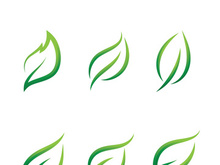 Ecology icon green leaf vector illustration design