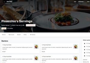 Meal mart food delivery application