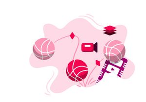 Keyframe Editing Icon Illustration vector for video editor