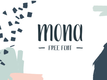 Mona Handdrawn Font preview picture