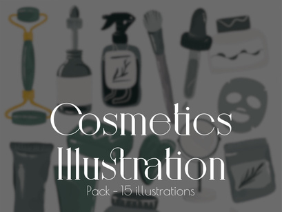 Cosmetics illustration