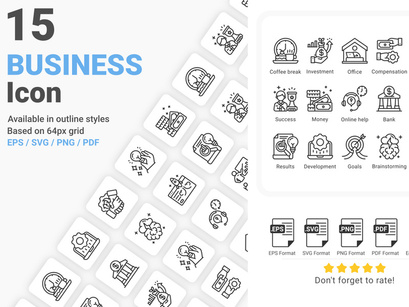 Business and Finance Icon Pack Vol.02