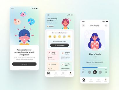 MindfulMe - Mental Health Companion Mobile App