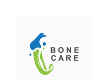 Bone care logo, Minimalist joint bone design Illustration orthopedic template
