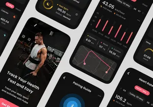 Health Tracker Mobile UI Kit