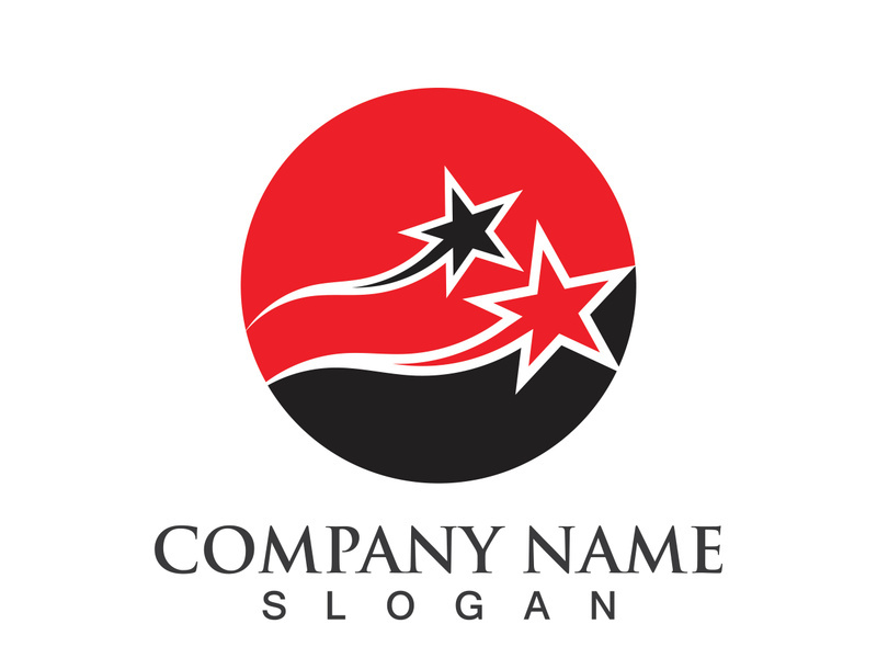 star vector icon illustration design template