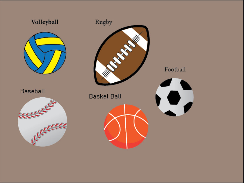 Balls icons in Adobe illustrator