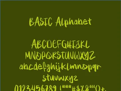 ELAAS – Basic Modern Casual Handwritten Font (OTF)
