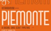 Piemonte - Casual Sans Serif Font