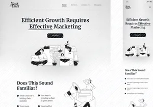 Scale&Craft - Marketing Landing Page