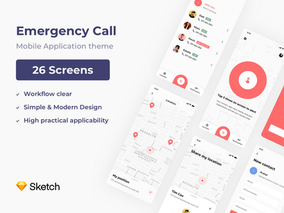Emergency Call App Template