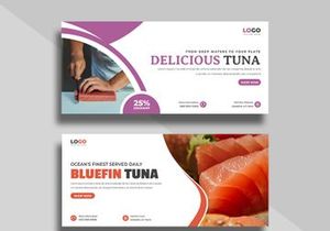 Bluefin Tuna sale social media cover banner