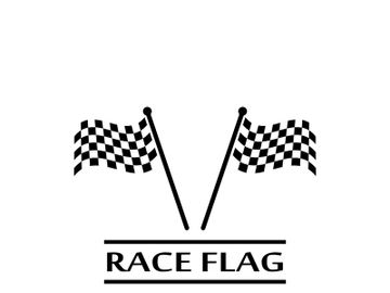 Race flag logo preview picture