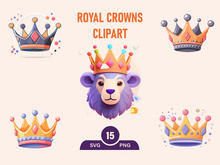 Royal Golden Crown kings PNG Clipart