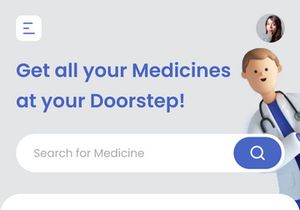 Online Pharmacy App UI