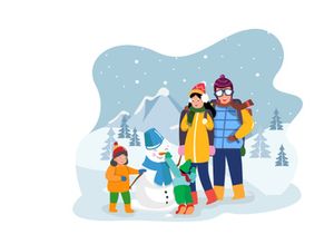 M171_ Enjoy Vacation Illustrations