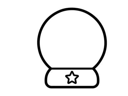 Halloween party invitation badge with glowing star. Spooky event tag featuring decorative emblem for costumes and celebrations.