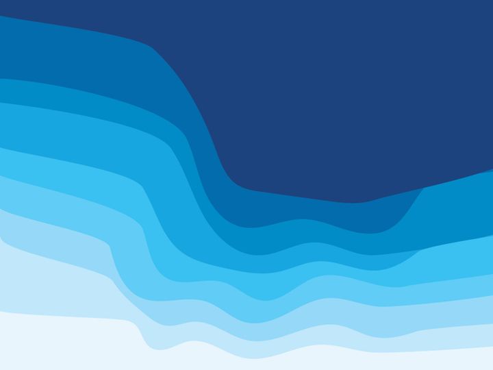 Wave blue water wallpaper background vector