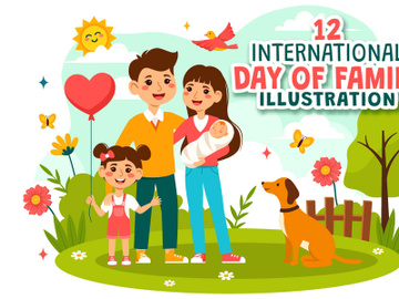 12 International Day of Family Illustration preview picture
