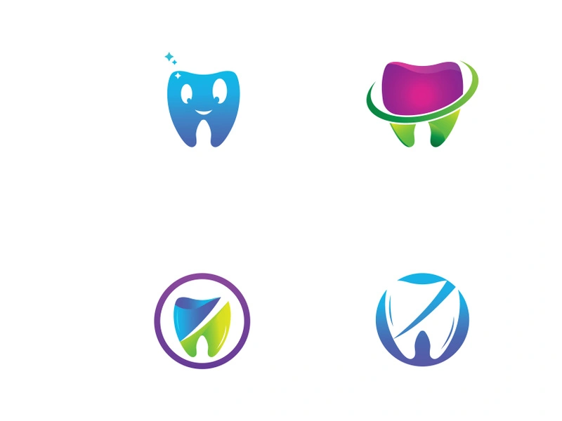 Dental abstract logo. Dental Health, dental care and dental clinic. Logo for health, dentist and clinic.