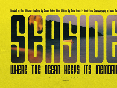 Gerebong | Condensed Sans Serif