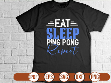 Eat Sleep Ping Pong Repeat preview picture