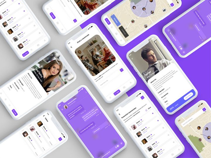 Roomie Roommate Finder Design 2