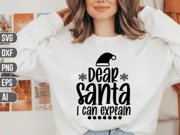Dear santa i can explain svg preview picture