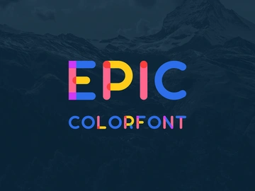 Epic Colorfont preview picture