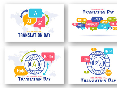 11 International Translation Day Illustration