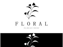Elegant floral and leaf frame. Delicate botanical vector illustration for labels, spas, corporate identity, and wedding invitations