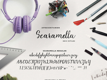 Scaramella Script Free Font