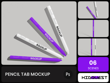 Pencil Tab Mockup preview picture