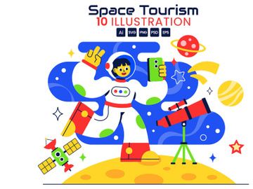 10 Space Tourism Illustration preview picture