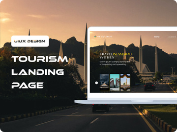 Tourism Landing Page preview picture
