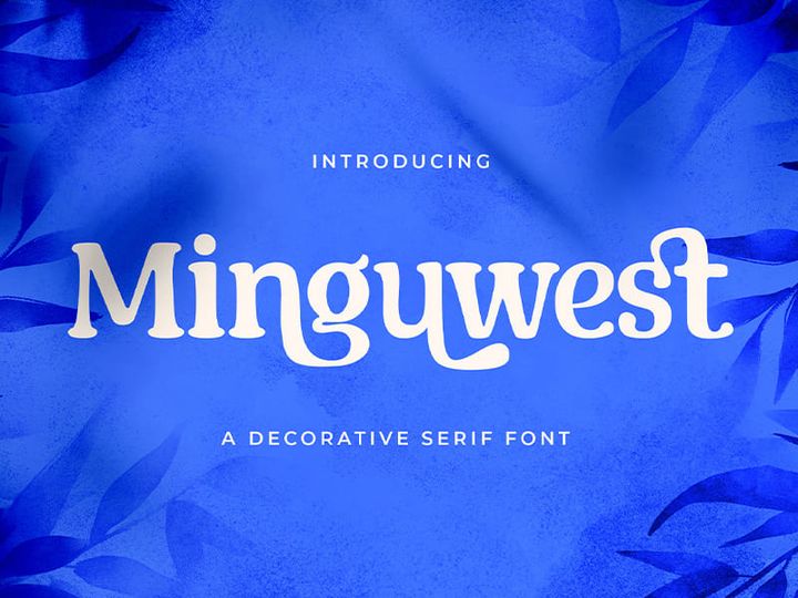 Minguest - Decorative Serif Font