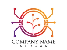 Technology logo images illustration design template