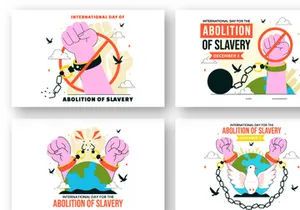 10 Day for the Abolition of Slavery Illustration