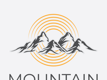 Mountain logo preview picture