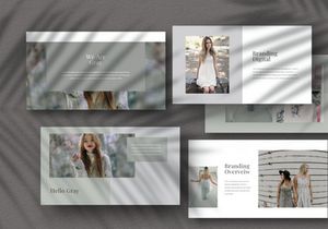Gray Keynote Template