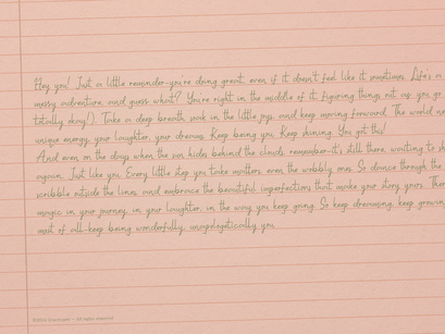 Sinatra Draw | Handwritten Font