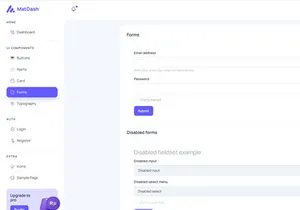 MatDash Free Bootstrap Admin Dashboard Template