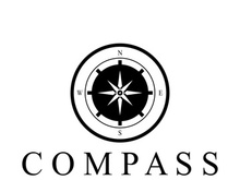 compass icon isolated on background.modern flat compass pictogram,business,marketing,internet concept.trendy simple vector symbol for websitedesign or button to mobile app.logo illustration.