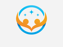 Community  network and social  Health Logo  icon design template